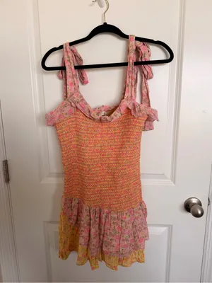 Loveshack Fancy Aya Dress Medium thumbnail 4