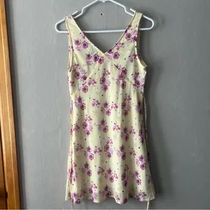Princess Polly Yellow Floral Nellie Mini Dress Yellow Floral Size 4 thumbnail 6