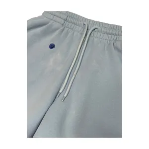White Fox Sweat Shorts Womens Small Blue Fleece Lounge Casual Athleisure Classic thumbnail 4