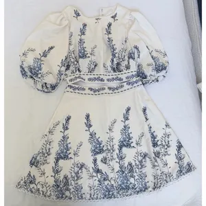 Floerns Floral Two Piece White Size M thumbnail 3