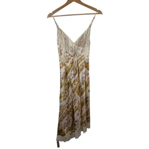 NWT Reformation Milania 100% Silk Midi Slip Dress Large Floral Coquette Ethereal thumbnail 5