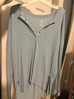 Aerie Waffle Henley thumbnail 1
