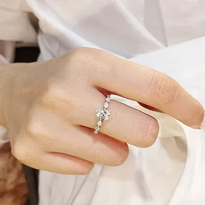 NEW Women's 2Ct Oval Simulated Diamond 14k‎ White Gold Plated Ring Size 7 thumbnail 8