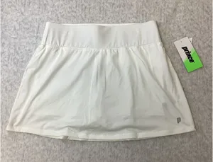 Prince Womens‎ Match Knit Skort White Tennis Golf Skirt WPT17200 Size L NWT………. thumbnail 1