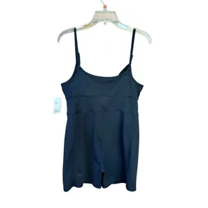 So sporty Unitard Romper Black Sz L NWT thumbnail 2