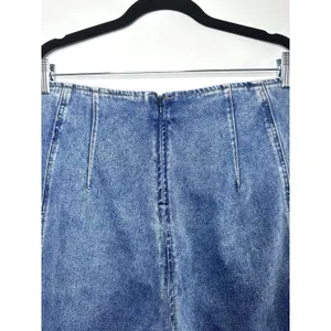 White House‎ Black Market Extra High Rise Wide Leg Crop Jeans Size 10 Bare Back thumbnail 14
