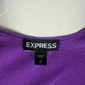 Express vintage Y2K purple sequin tank top thumbnail 4