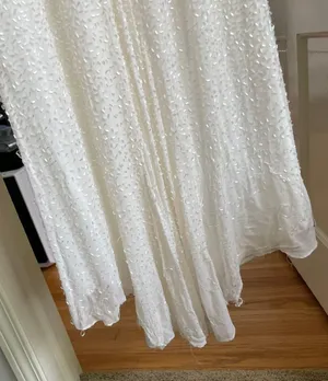 Sherri Hill White Prom Dress thumbnail 6