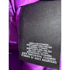 Athletech Medium‎ Purple Puffer Vest Women's Quilted Down Winter Outerwear thumbnail 3