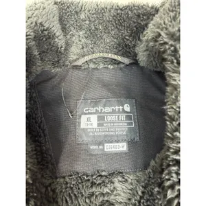 Carhartt Womens Rugged Flex Canvas Sherpa Lined Jacket Black Size XL NEW NWOT thumbnail 9