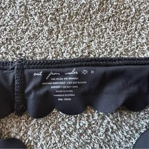 Urban Outfitters OUT FROM UNDER Black Scalloped Bralette thumbnail 5