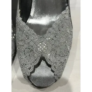 Stuart Weitzman Chantelle bridal‎ shoes size 8M thumbnail 4