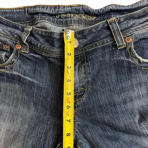 American Eagle Y2K Bootcut Jeans Women 14 Regular Low Rise Stretch thumbnail 2