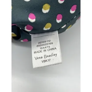 Vera Bradley Crossbody Bag Womens Small Multicolor Quilted Floral Zip Pockets thumbnail 9