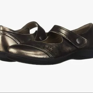 Rockport Daisey mary Jane Shoes‎ metallic bronze size 9.5 thumbnail 2