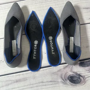 ROTHY'S The Point Flats Birdseye Knit Comfort Casual Fashion Shoes Women's Sz 9‎ thumbnail 7