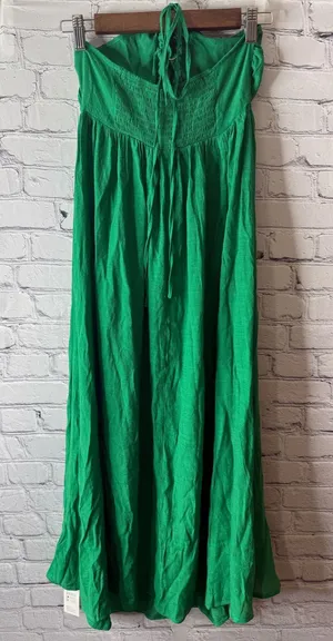 NWT Green Maxi dress- Women's Flowing Summer swim cover cupshe thumbnail 1