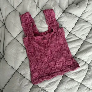 Free People Burgundy Pink Tank Top thumbnail 1
