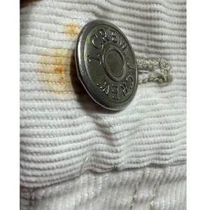 J.Crew Vintage Stretch Cords Favorite Fit Cream Corduroy‎ Straight Leg Pants 8R thumbnail 12