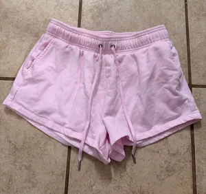 Auden Pink Fleece Lounge Shorts thumbnail 1