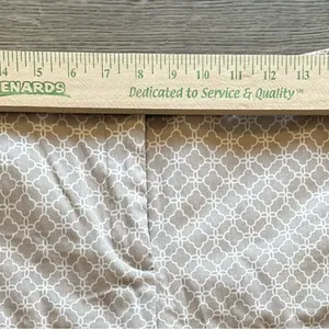 Mario Serrani Italy Size 8 Comfort Stretch Chino‎ Shorts Tan Geometric Print thumbnail 4