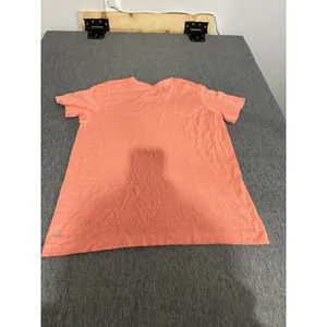 Lululemon Breeze By Short Sleeve Top Coral Perforated Athleisure Women Sz S/M thumbnail 5
