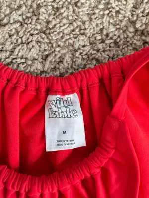 Wild Fable Red Swimsuit Set thumbnail 3