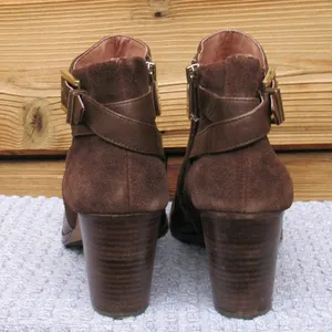 Louise et Cie Womens 10 Brown Ankle Boots thumbnail 4
