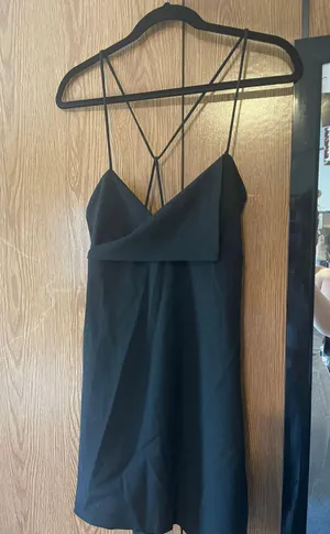 ZARA Black Mini Dress thumbnail 1