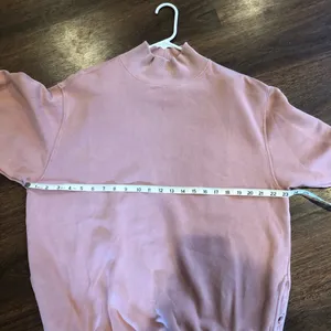 Aerie Cowl Neck Sweatshirt Women’s M Pink/salmon thumbnail 4