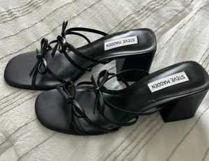 Steve Madden Black Heels thumbnail 1
