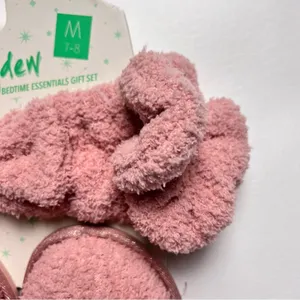 Honey Dew Women's Bedtime Accessories Slippers Scrunchie and Headband Set NWT thumbnail 9