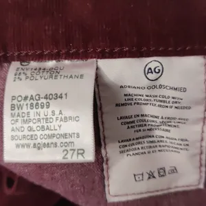 Adriano Goldschmied The Prima Cigarette Leg Pant 27 Quiet Luxury Classic Urban thumbnail 9