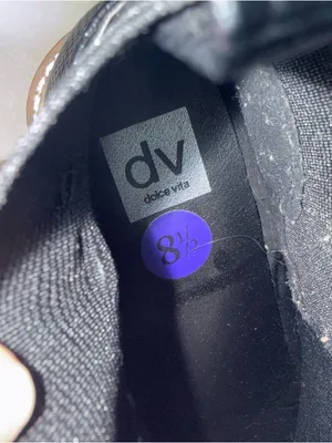 Dolce Vita | Black Leather Rango Lug Ankle Boots thumbnail 8