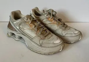 Nike Shox Enigma Sneakers in Desert Sand thumbnail 1