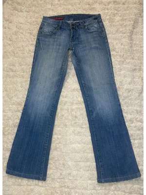 Citizens of Humanity Ingrid 'Traveler #072' medium wash bootcut denim jeans Y2K thumbnail 1
