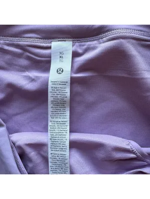 Lululemon Speed Up Short High Rise 4” Mesh Vent Lilac Play Size XL/Size 12 NWT thumbnail 5