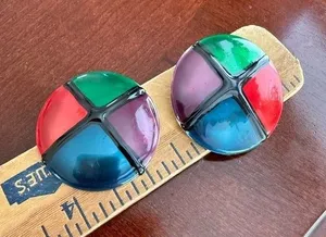 Vintage Pierced Earrings thumbnail 1
