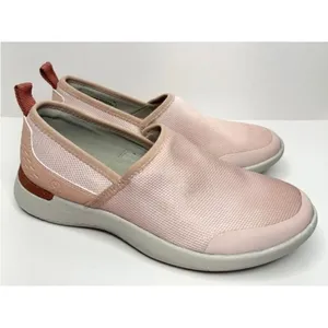 Rockport Women's Slip On Sneakers Pink Mesh Comfort Walking Shoes Size‎ 7 thumbnail 4