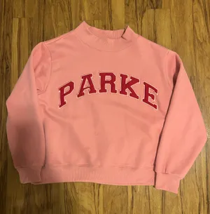 PARKE Pink Mockneck Sweatshirt thumbnail 1