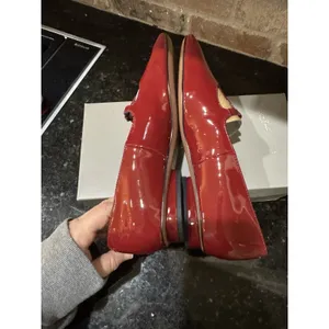 Franco Sarto Carmela patent red leather Mary Jane flats square toe Size 7.5 thumbnail 7