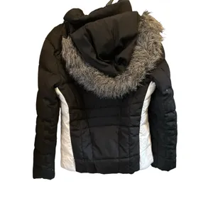 Calvin Klein Black and White Puffer Jacket thumbnail 7