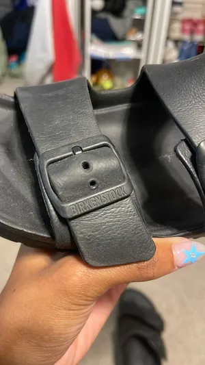 Rubber Birkenstock Sandals Black Arizona thumbnail 3