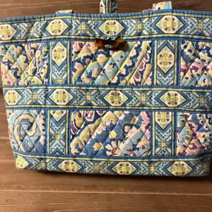 Vera Bradley Tote 14 x 10 lite blue women's handbag thumbnail 3