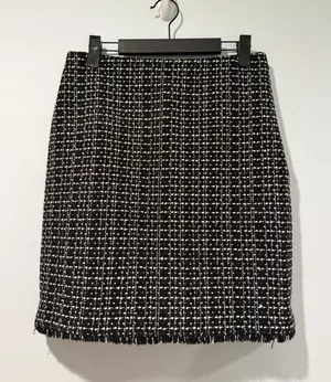 Ann Taylor Tweed Pencil Skirt Womens 2 Workwear Academia Collegiate Quiet Luxury thumbnail 1
