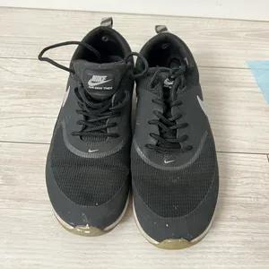 Nike Womens 6 Air Max Thera Black Mesh thumbnail 6