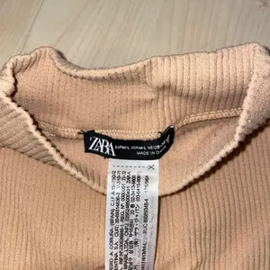 ZARA Turtleneck Tank Brown thumbnail 3