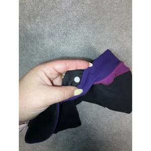 Lululemon Groove shorts 6 purple waist band thumbnail 7