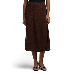 Marine Layer Ryan Midi Slip Skirt Womens 4 Brown Animal Print Deep‎ Cheetah NWT thumbnail 2