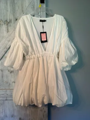 Pretty Little Thing Dress puffball hem thumbnail 2